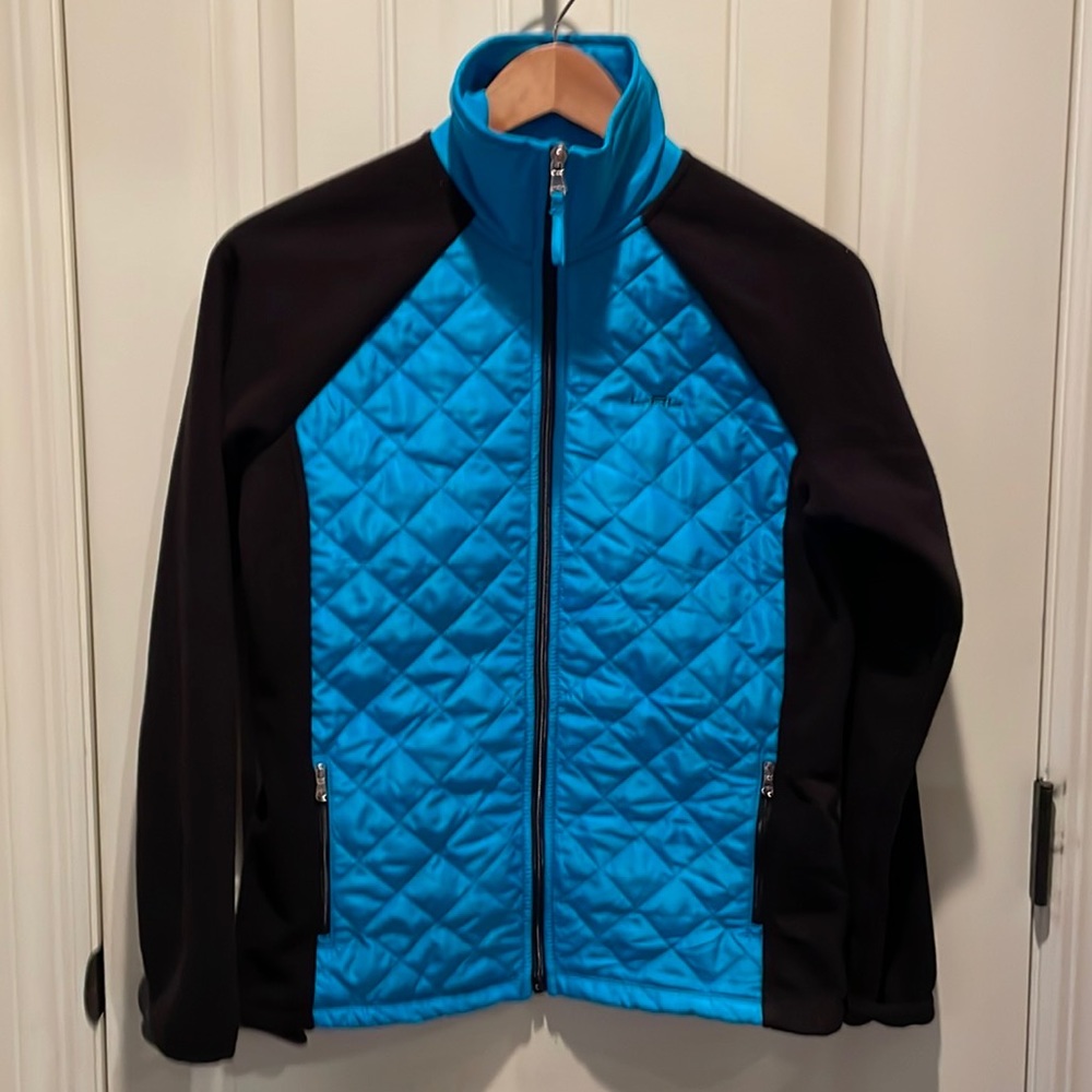 Lauren Ralph Lauren S ActiveWear Light ZipFront Faux Turtleneck Jacket - Picture 4 of 16